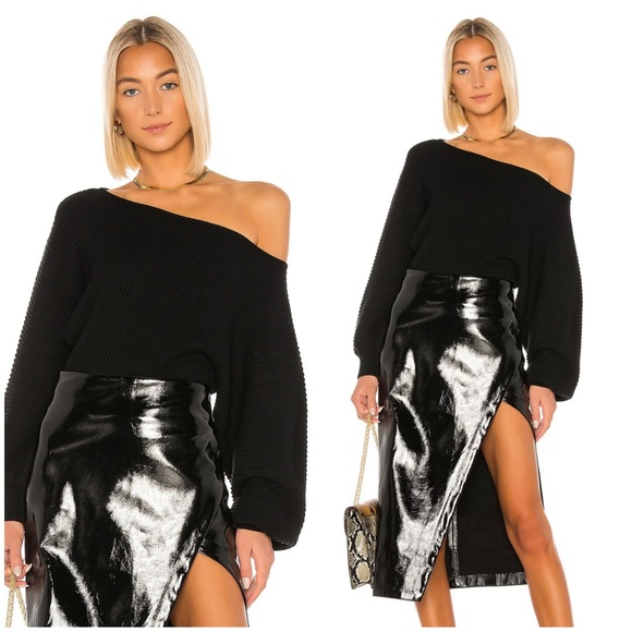 L'ACADEMIE RIBBED SWEATER VINCE REVOLVE LOVERS FRIENDS TULAROSA LPA FREE PEOPLE - Picture 1 of 10